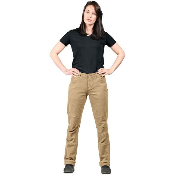 Dovetail Workwear Go to Pant for Women, 8 Pockets - Sawdust Brown, Size 8 - Picture 1 of 4